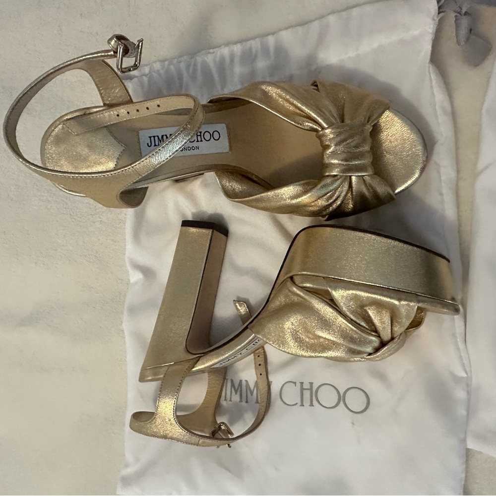 JIMMY CHOOSE Heloise 120 ONLY ONCE SIZE 37.5